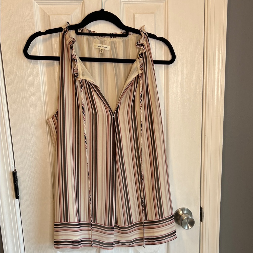 Anthropologie Multicolor Striped Blouse